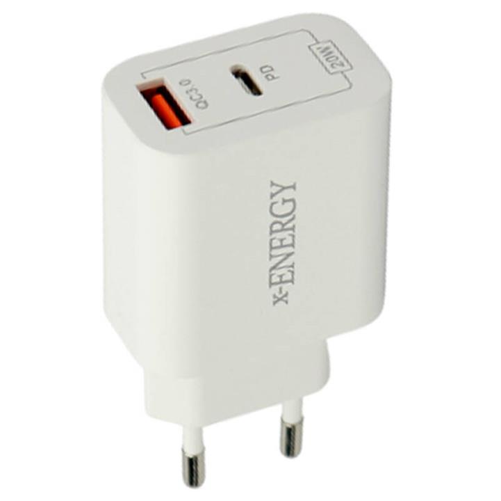 کلگی فست شارژ X-Energy X-520 2Port 3A QC3 PD 20W
